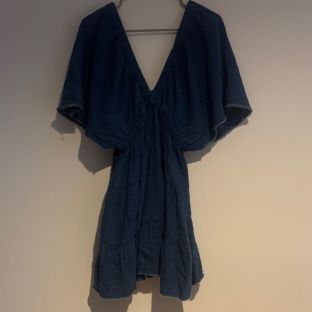 Aerie Deep Blue Mini Dress